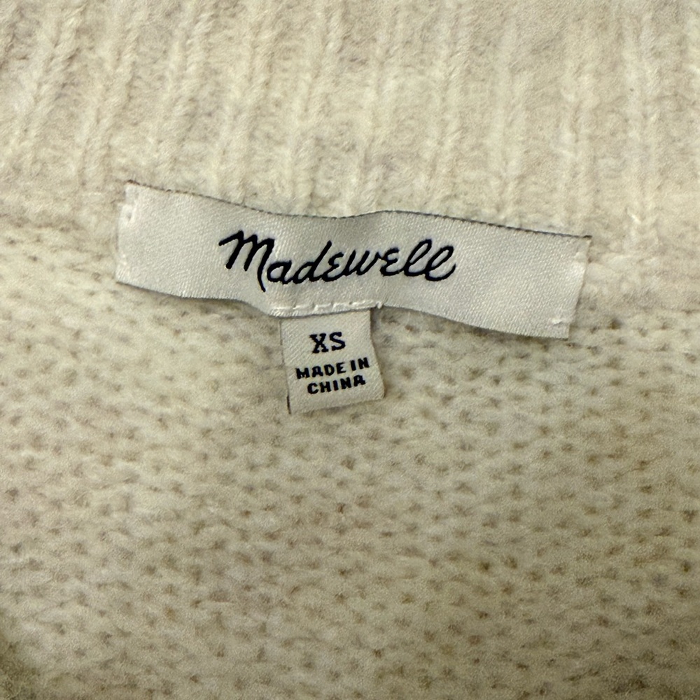 Madewell Cozy Cream Sweater - Picture 2 of 5